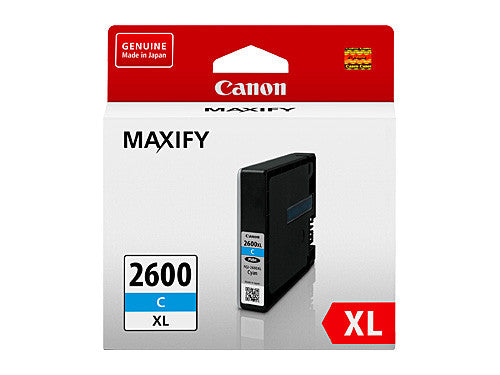 Canon PGI2600XLC Ink Cartridge High Yield 1500 Pages Cyan
