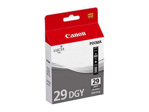 Canon PGI29DGY Original Ink Cartridge 710 Pages Dark Grey