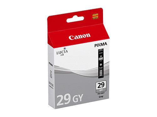 Canon PGI29GY Ink Cartridge 179 Pages Grey