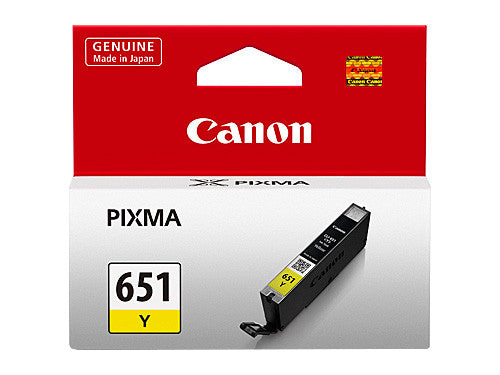 Canon CLI651Y Inkjet Cartridge 330 Pages Yellow