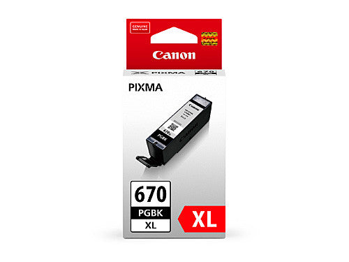 Canon PGI670XLBK Ink Cartridge High Yield Black