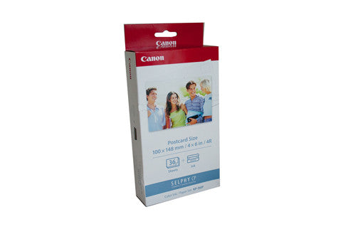 Canon KP36IP Ink & Paper 6x4 36 Sheets Pack