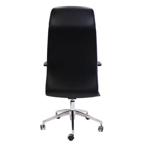 Rapidline CL3000H High Back Slimline Executive Chair Black PU