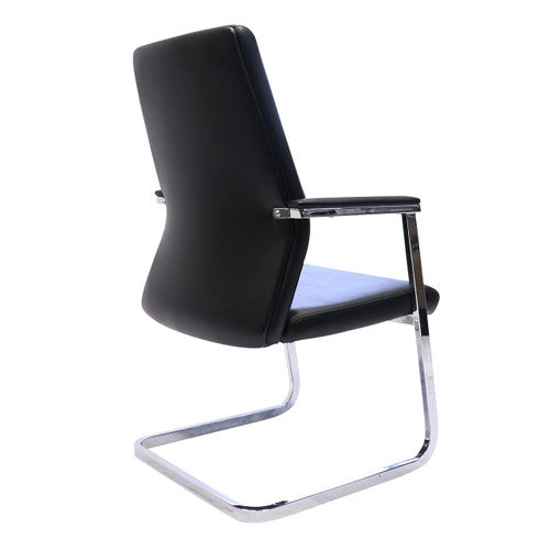 Rapidline CL3000V Medium Back Executive Visitor Chair Black PU