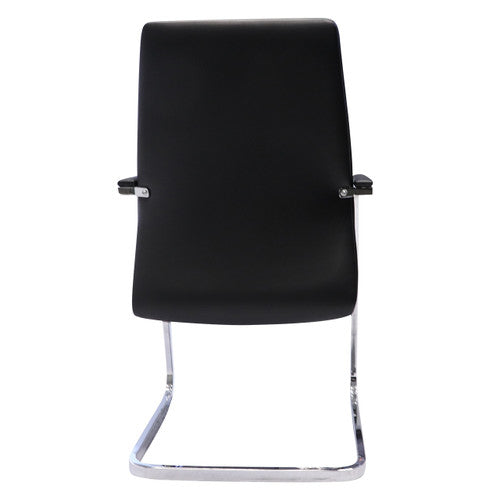 Rapidline CL3000V Medium Back Executive Visitor Chair Black PU