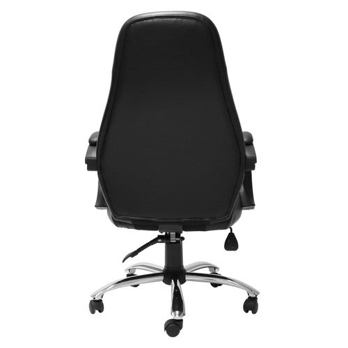 Rapidline CL410 High Back Commercial Grade Executive Chair Black PU