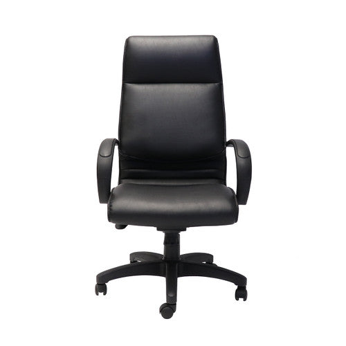 Rapidline CL710 Medium Back Budget Executive Chair Black PU