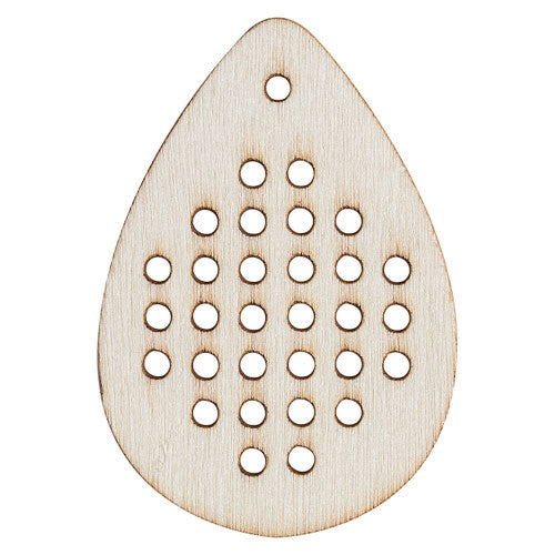 Creative School Supply Wooden Threading Shapes Assorted Pack of 30