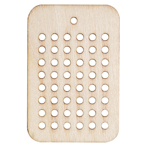Creative School Supply Wooden Threading Shapes Assorted Pack of 30