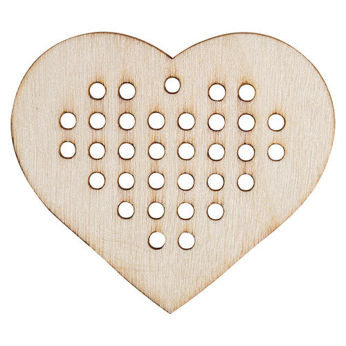 Creative School Supply Wooden Threading Shapes Assorted Pack of 30