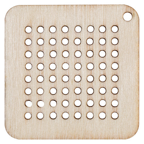 Creative School Supply Wooden Threading Shapes Assorted Pack of 30