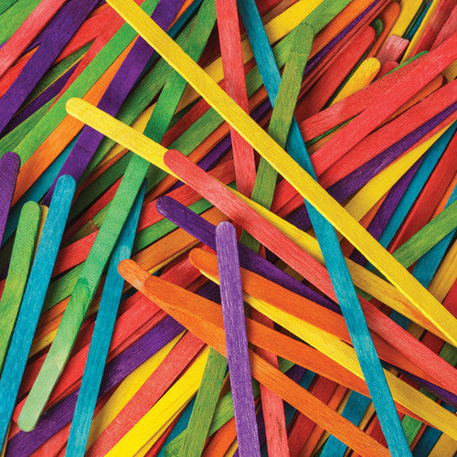 Creative School Supply Wooden Spills Coloured Pack of 500