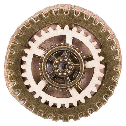 Creative School Supply Wooden Gears and Cogs Assorted Pack of 100