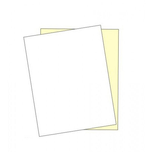 Bala A4 Laser Carbonless Collated Duplicate Sets 80gsm White Carbon Back Yellow Carbon Front Ream of 1000