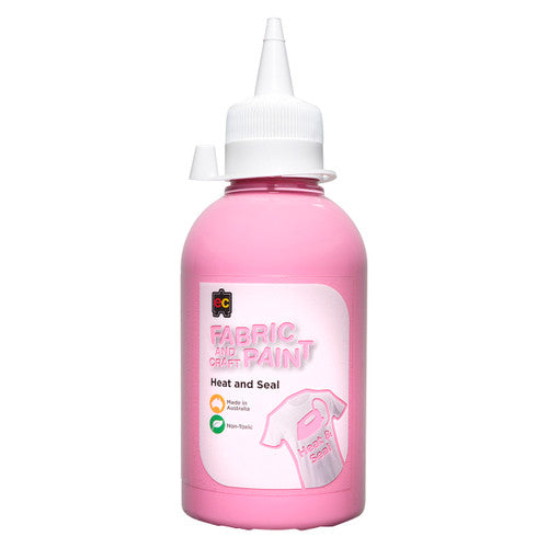 Educational Colours Fabric and Craft Paint 250ml Pink