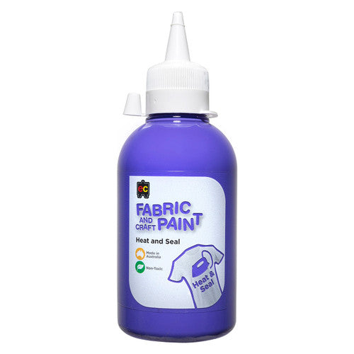 Educational Colours Fabric and Craft Paint 250ml Purple