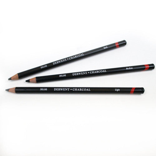 Derwent Charcoal Pencil Medium Box of 12
