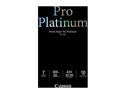 Canon PT101A3+ High Gloss Photo Paper Pro Platinum A3+ 300gsm 10 Pack