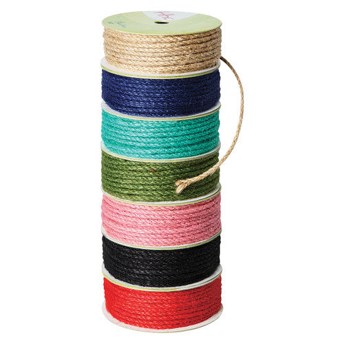 Creative School Supply Assorted Jute String 15g Pack of 7