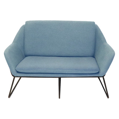 Rapidline Cardinal 2 Seater Lounge Chair Light Blue