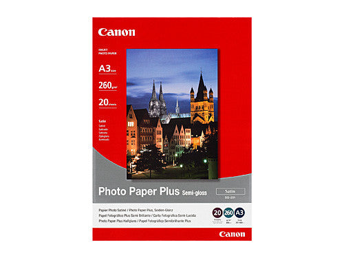 Canon SG201A3 Semi-Gloss Photo Paper 260gsm 20 Sheets
