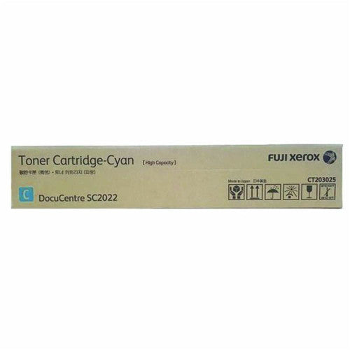 Fuji Xerox CT203025 Cyan Toner Cartridge