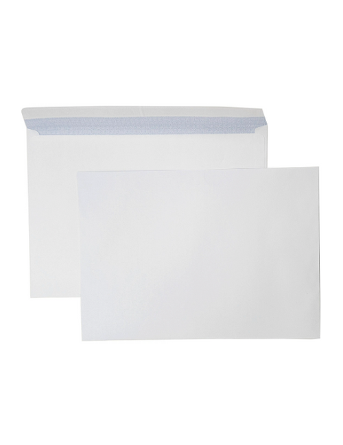 Close-up of peel and seal closure strip on Candida C4 envelope flap