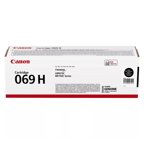 Canon 069H high yield black toner cartridge for imageCLASS MF756Cx laser printers