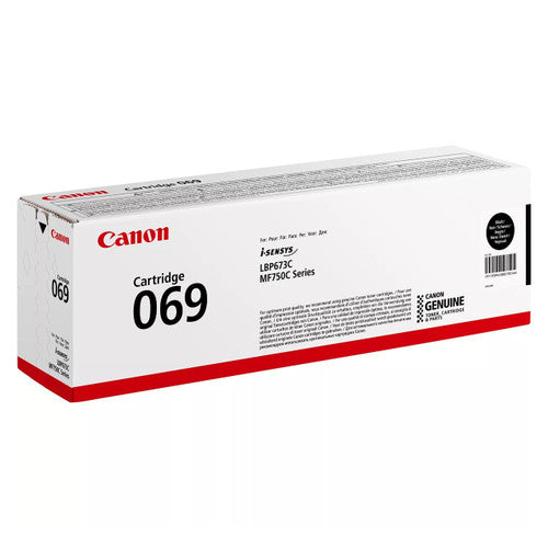 Genuine Canon 069 Black Toner Cartridge 21000 page yield
