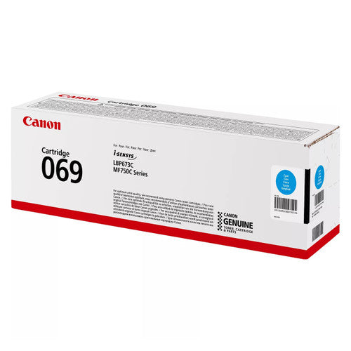 Canon 069 cyan toner cartridge for imageCLASS MF756Cx