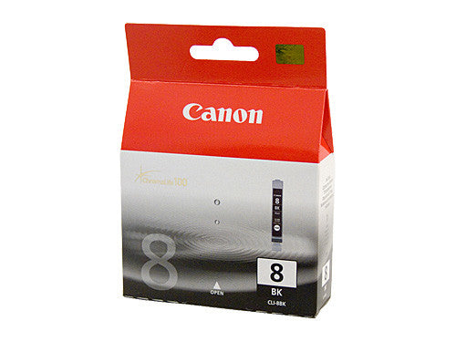 Canon CLI-8BK Photo Black ink cartridge for Pixma inkjet printers, 13ml, 280-page yield