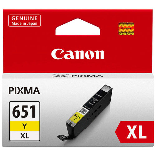 Canon CLI651XLY Ink Cartridge High Yield 695 Pages Yellow
