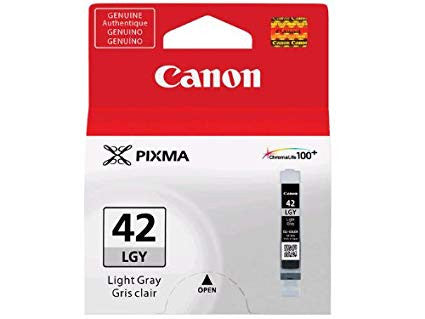 Canon CLI-42LGY genuine light grey ink cartridge for PIXMA PRO-100 series, 13ml ChromaLife100+ dye-based ink