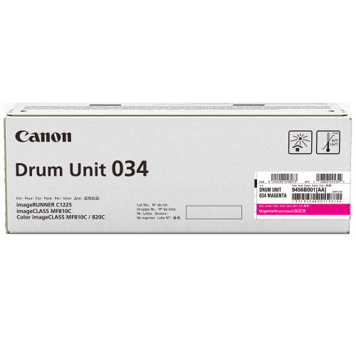Genuine OEM Canon magenta drum unit CART034MD front view