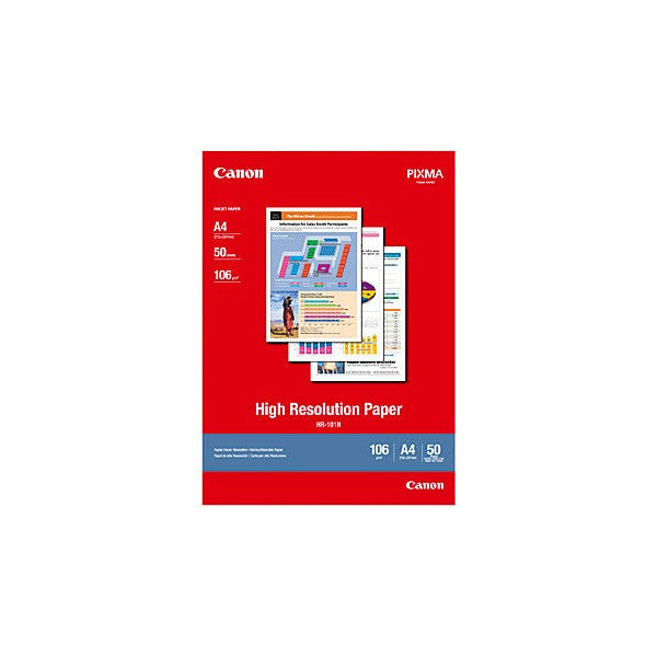 Canon HR-101NA450 High Resolution Paper A4 50 Pack - image 1