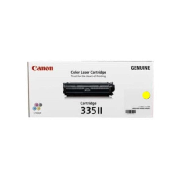 Genuine Canon yellow toner cartridge CART335YH rated for 16,500 pages