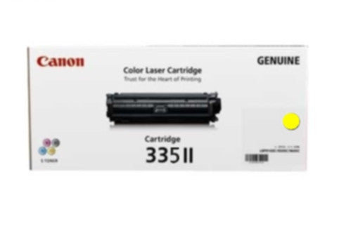 Genuine Canon yellow toner cartridge CART335YH rated for 16,500 pages