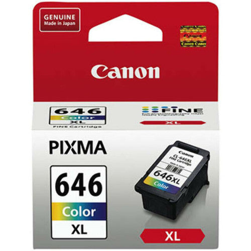 Canon CL-646XL high yield tri-colour inkjet cartridge for Canon PIXMA MG2560 and MG2460 printers