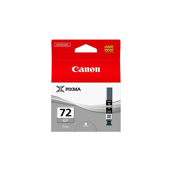 Canon PGI-72GY genuine grey ink cartridge for PIXMA PRO-10 series printers