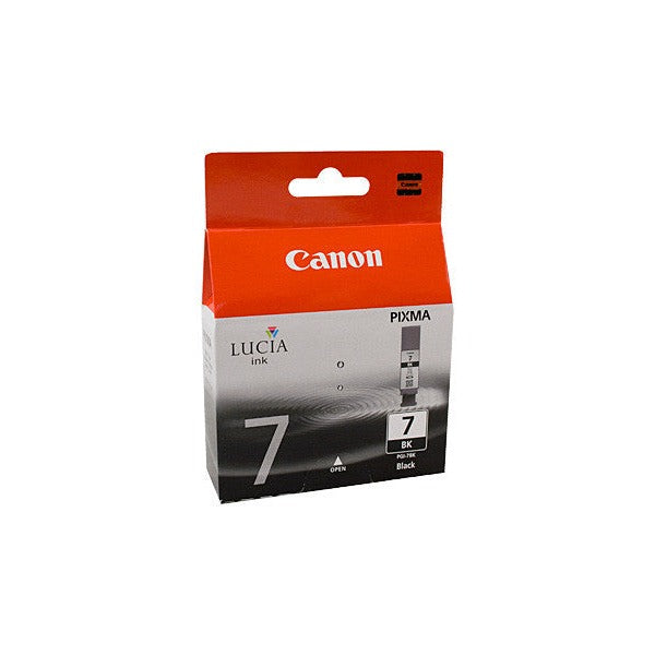 Canon PGI-7BK genuine pigment black ink cartridge for PIXMA iX7000 and MX7600 printers