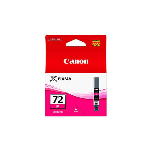 Canon PGI72M genuine magenta pigment ink cartridge, 14ml, for A3+ photo printing