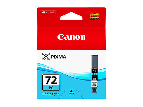 Canon PGI-72PC genuine Photo Cyan pigment ink cartridge for PIXMA PRO-10 printers