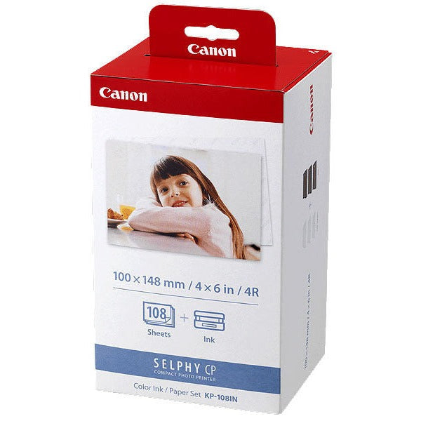 Canon KP108IN Ink and Paper Pack 108 Pages Colour Combo - image 1