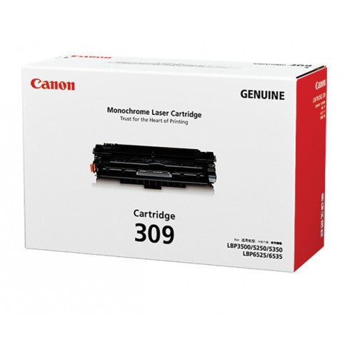 Canon CART309 genuine black mono laser toner cartridge for imageCLASS LBP-3500, 12000 page yield
