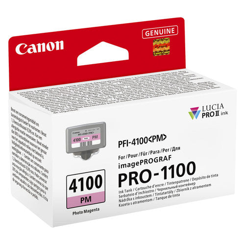 Canon PFI-4100 80ml Photo Magenta ink cartridge for imagePROGRAF PRO-1100