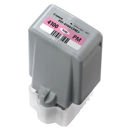 Front view of Canon PFI-4100 PM LUCIA PRO II pigment ink cartridge