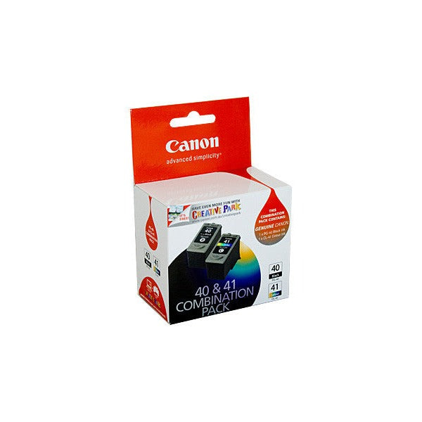 Canon PG40CL41CP Combo Twin Pack Black and Colour - image 1