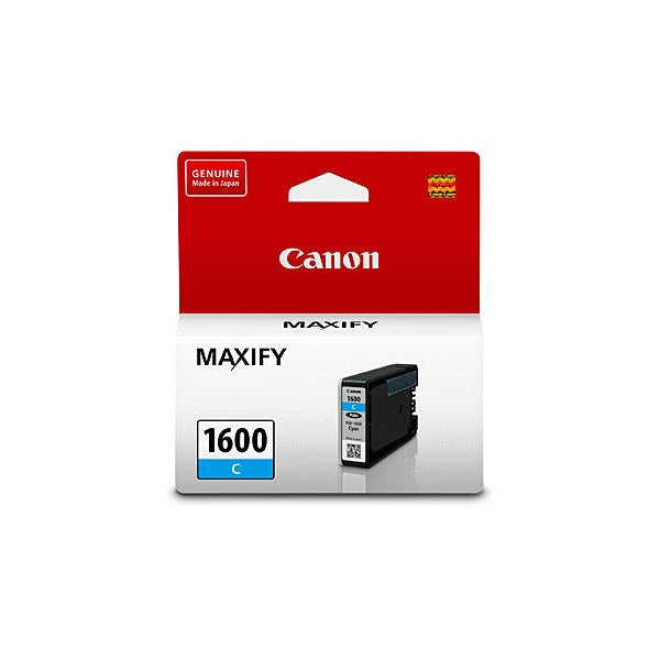 Canon PGI-1600C genuine cyan ink cartridge for MAXIFY MB2060 and MB2360 series printers