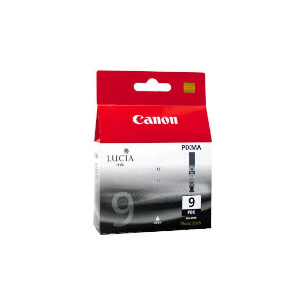 Canon PGI-9PBK genuine photo black pigment ink cartridge for PIXMA iX7000, MX7600 and PRO9500 Mark II printers