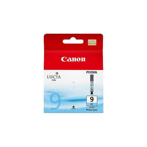 Canon PGI-9PC genuine photo cyan ink cartridge, 14ml, suits Canon PIXMA Pro9500 and MX7600 printers